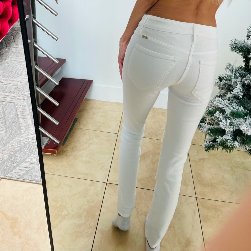 MARCIANO White Jeans size 23 Mid low waist - Picture 4 of 4